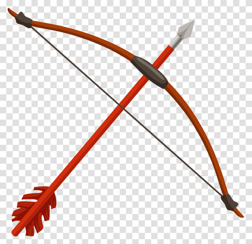 Vector Free Library And Material Picture Transprent Arrow And Bow, Weapon, Weaponry Transparent Png