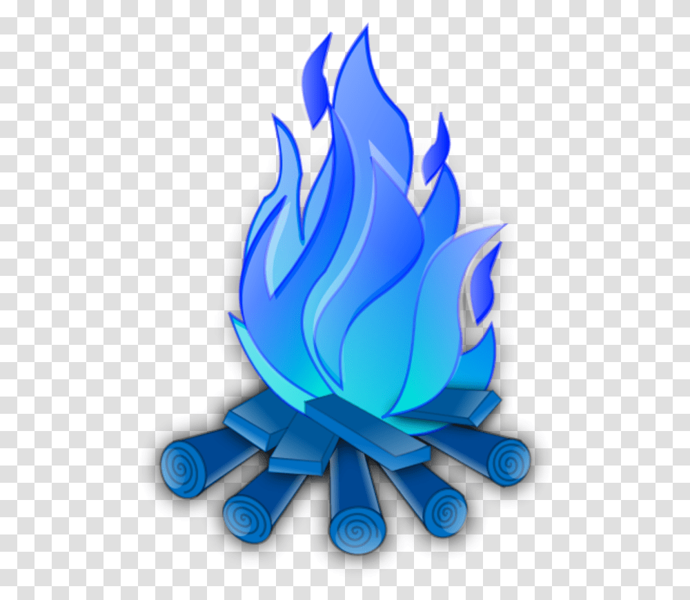 Vector Freeuse Bonfire Clipart Fire Log Blue Camp Fire Clip Art, Toy, Flame Transparent Png