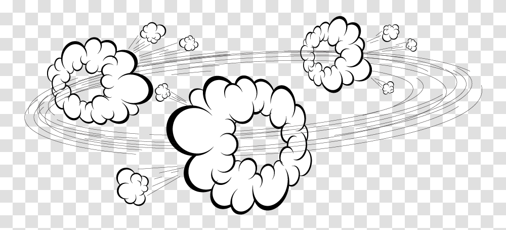 Vector Freeuse Download Explosion Dust Cloud Dust Clipart, Stencil, Cooktop, Indoors, Graphics Transparent Png