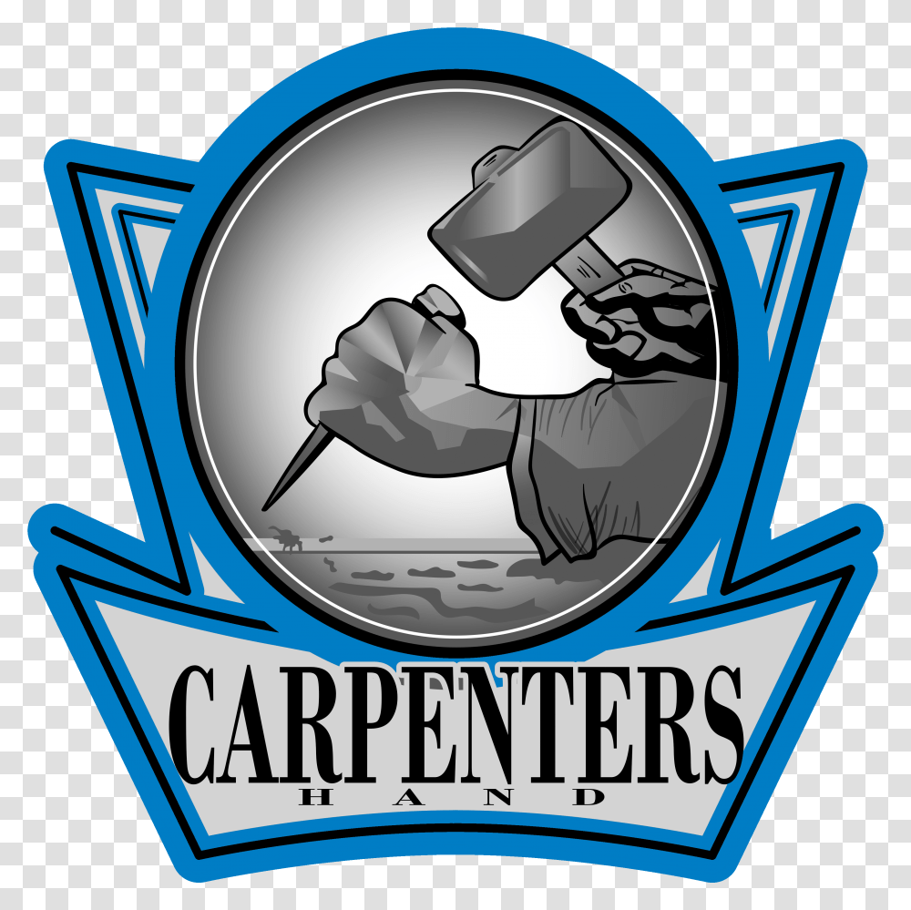 Vector Freeuse Stock Carpenter Clipart Logo Carpenter, Advertisement, Poster, Text, Symbol Transparent Png