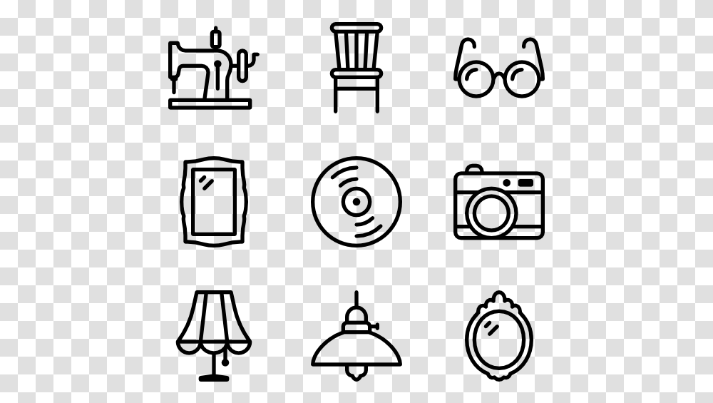 Vector Furniture Retro Email Phone Address Icons, Gray, World Of Warcraft Transparent Png