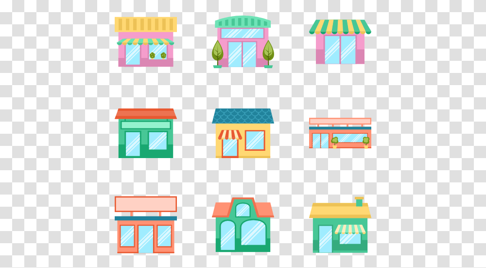 Vector Furniture Shop Building Set, Monitor, Alphabet Transparent Png