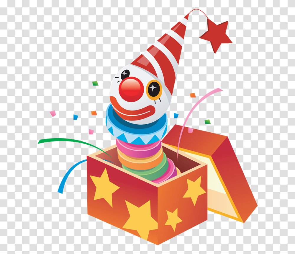 Vector Gift Box, Party Hat, Performer Transparent Png