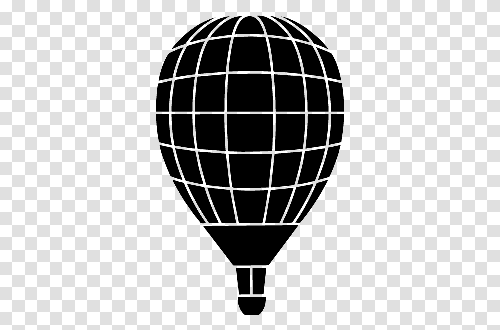 Vector Globe Black Background, Aircraft, Vehicle, Transportation, Hot Air Balloon Transparent Png