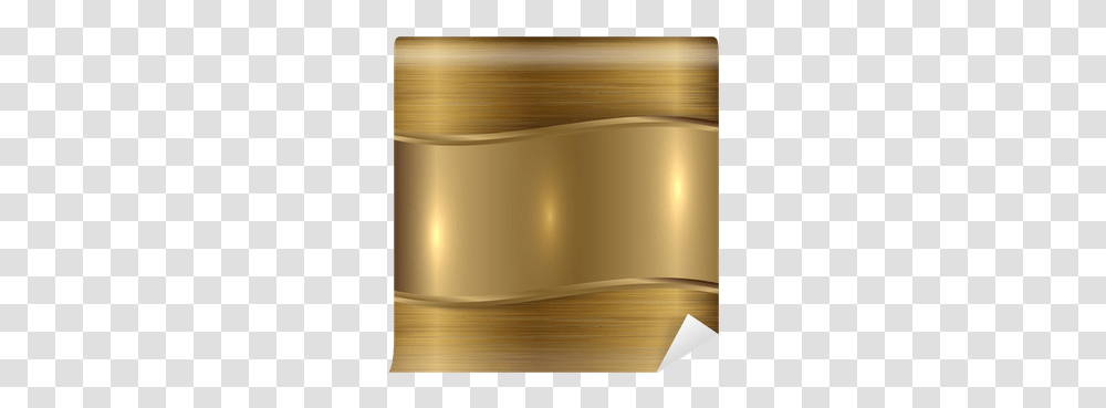 Vector Gold Brushed Metallic Plaque Horizontal, Lighting, Label, Text, Furniture Transparent Png