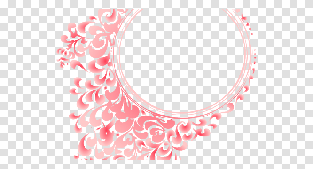 Vector Golden Circle, Floral Design, Pattern Transparent Png