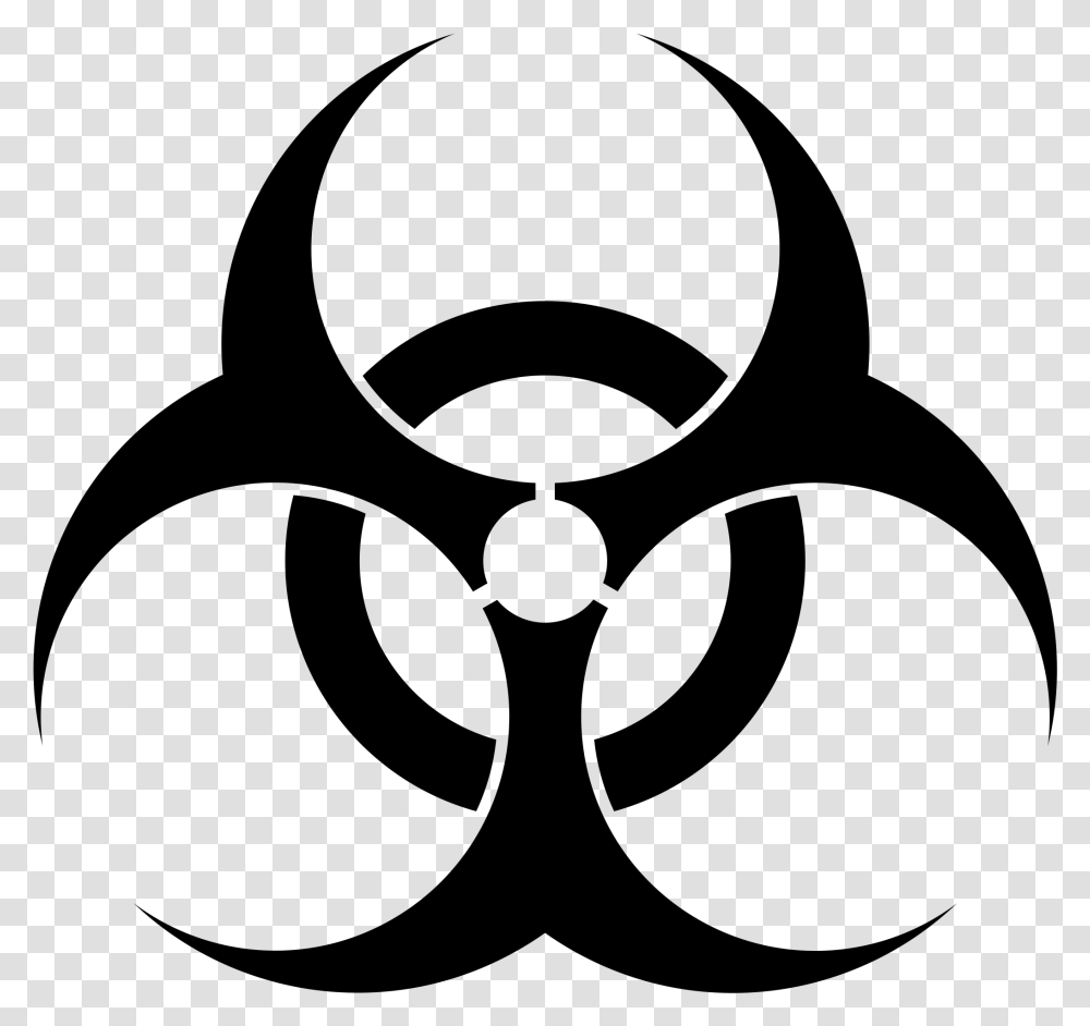 Vector Graphics Biological Hazard Illustration Logo Biohazard, Gray, World Of Warcraft Transparent Png