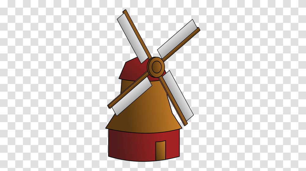 Vector Graphics Of A Windmill, Machine, Lamp, Propeller, Scissors Transparent Png