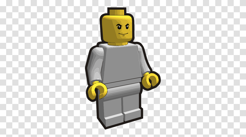 Vector Graphics Of Lego Boy, Robot Transparent Png