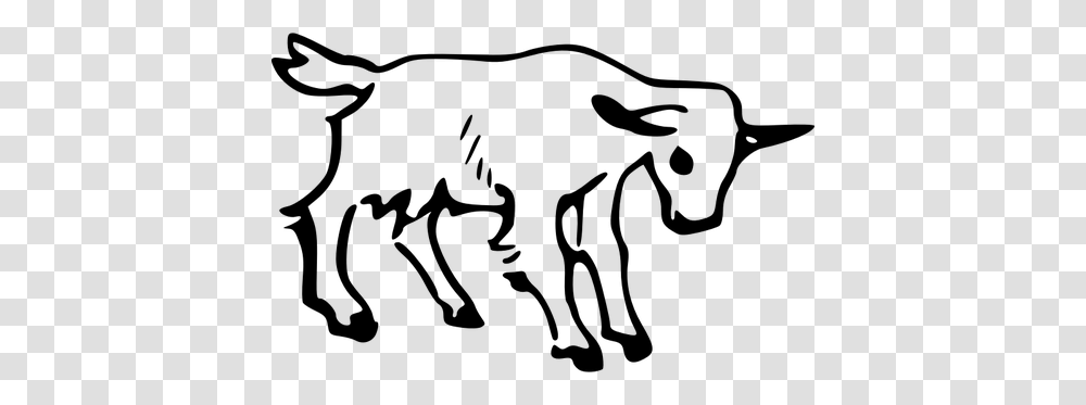 Vector Graphics Of Mountain Goat, Gray, World Of Warcraft Transparent Png