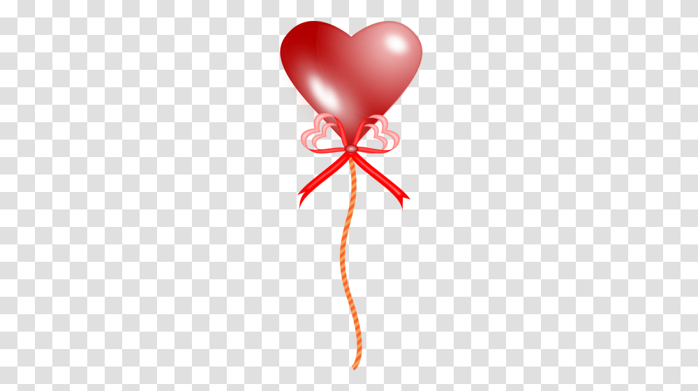 Vector Graphics Of Red Heart Shaped Balloon, Animal, Invertebrate, Insect, Spider Transparent Png