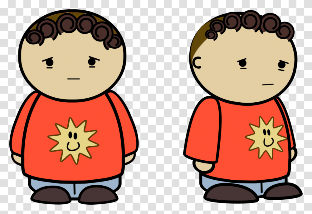 Vector Graphics Of Sad Comic Boy In Red Shirt Free Svg Angry Comic Character, Doll, Toy, Elf Transparent Png