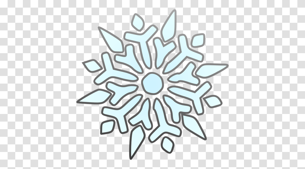 Vector Graphics Of Segmented Snowflake, Gear, Machine, Pattern Transparent Png