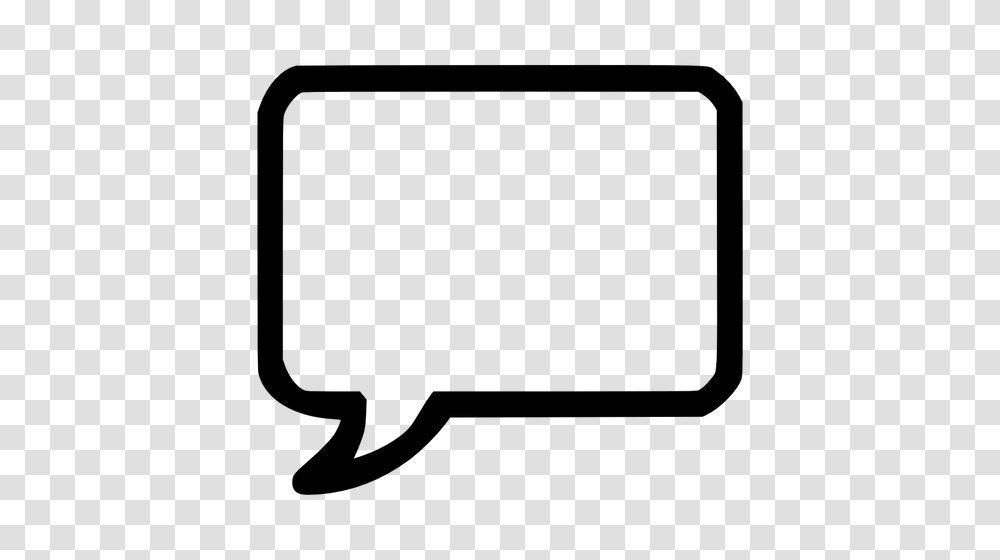 Vector Graphics Of Thick Line Speech Bubble, Gray, World Of Warcraft Transparent Png
