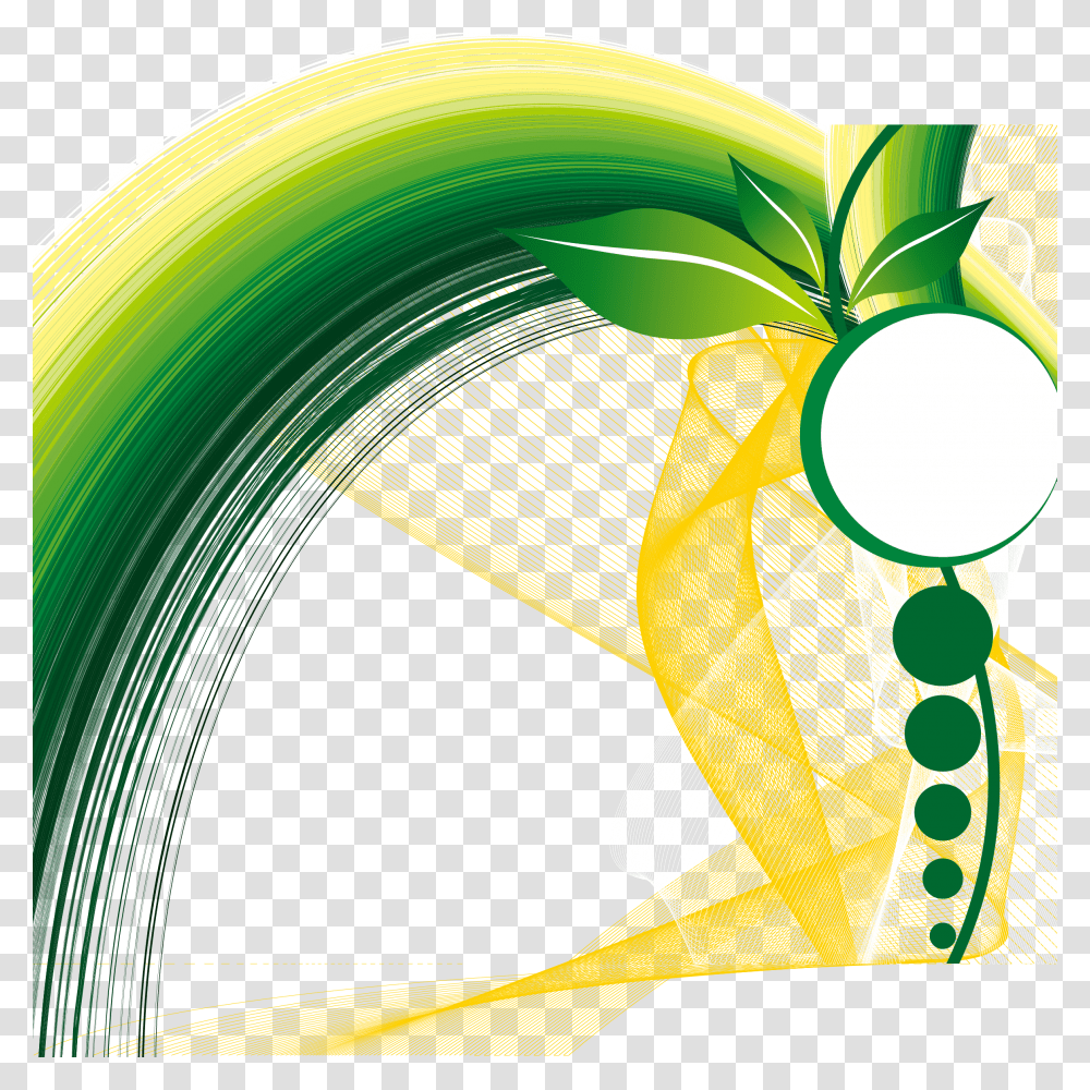 Vector Green Design Background, Floral Design, Pattern Transparent Png