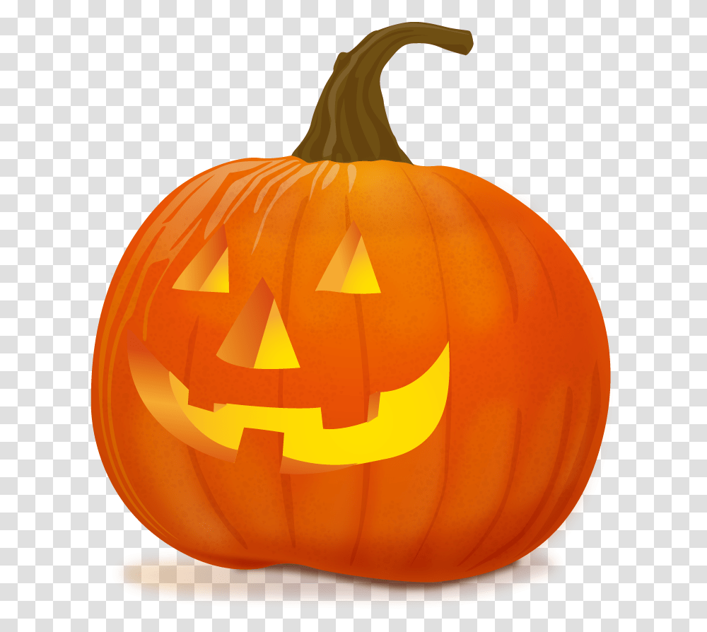Vector Halloween Pumpkin, Plant, Vegetable, Food, Produce Transparent Png