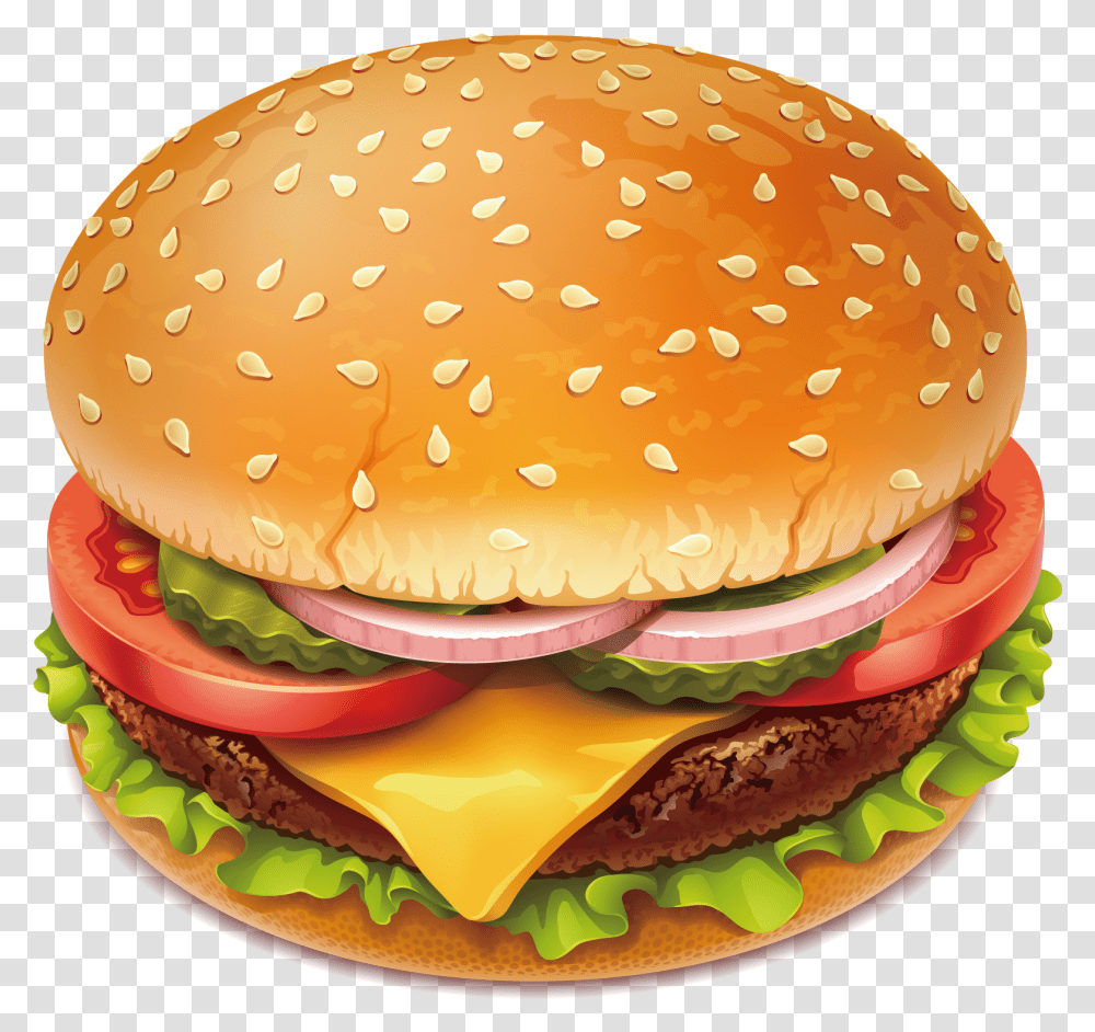 Vector Hamburger Slider Burger Vector Images, Food Transparent Png