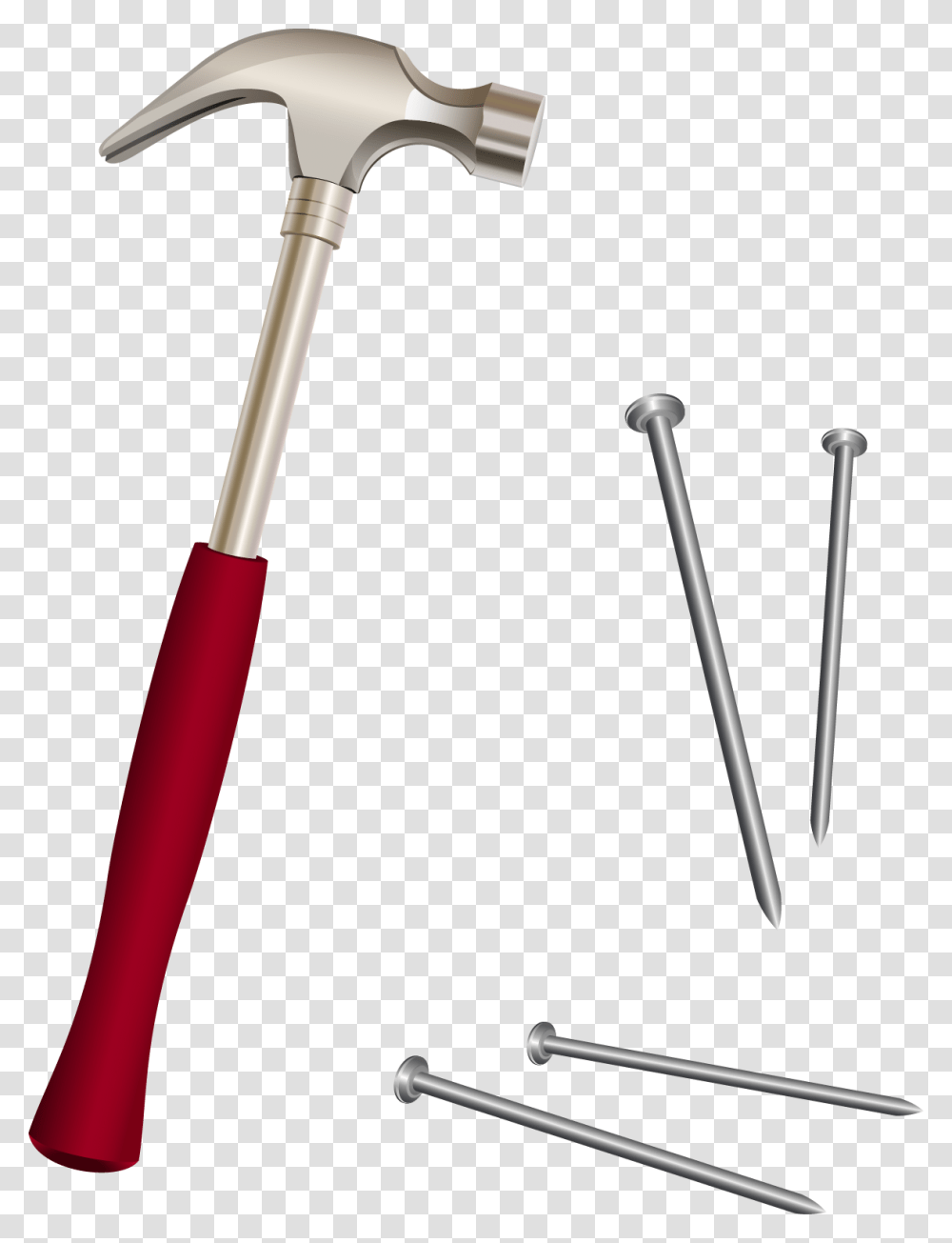 Vector Hammer Hammer And Nail, Tool, Wrench Transparent Png