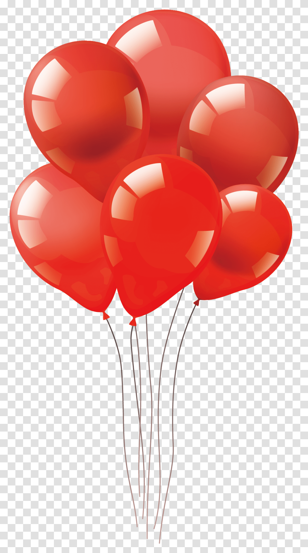 Vector Hand Red Balloons Transparent Png