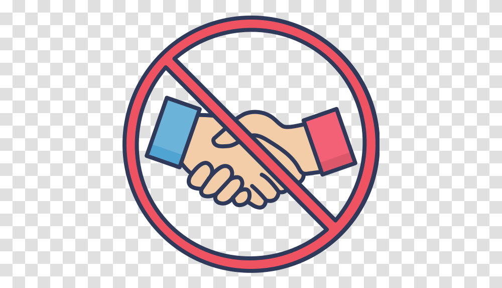 Vector Hand Shake Image No Handshake Icon Transparent Png