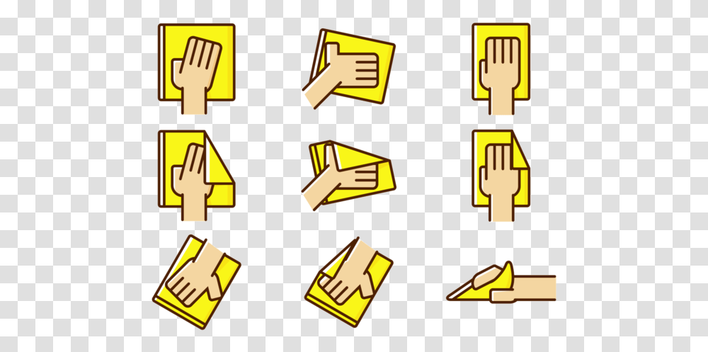 Vector Hand Wipe Icon, First Aid, Pac Man Transparent Png