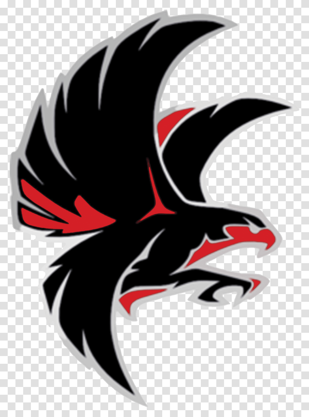 Vector Hawks Graffiti Nation Ford High School Logo, Dragon, Stencil Transparent Png
