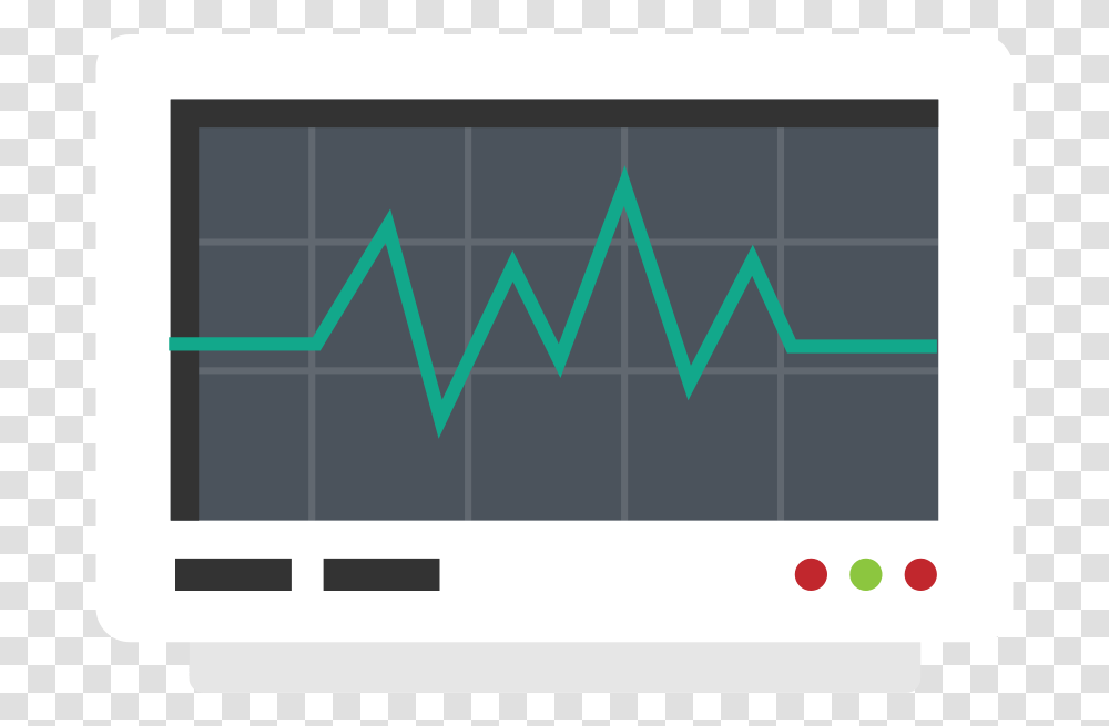 Vector Heart Rate Monitor, Electronics, Oscilloscope, Screen Transparent Png
