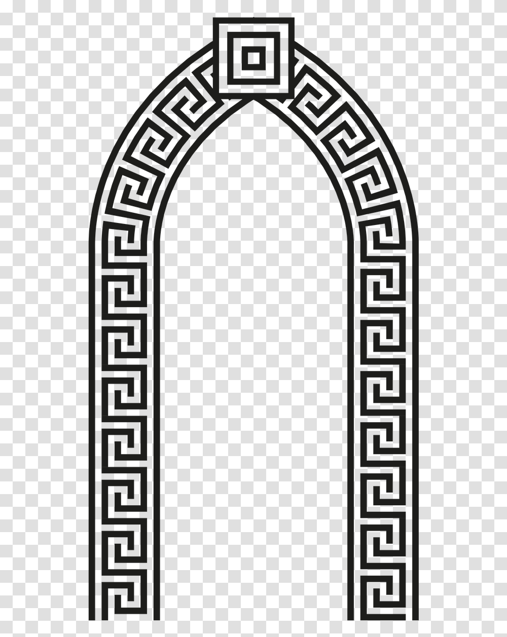 Vector Hercules Free Picture Greek Pattern Circle Vector, Architecture, Building, Arched, Vault Ceiling Transparent Png