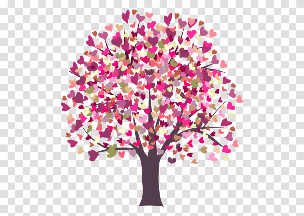 Vector Hills Minimalist Valentines Day Tree, Floral Design, Pattern Transparent Png