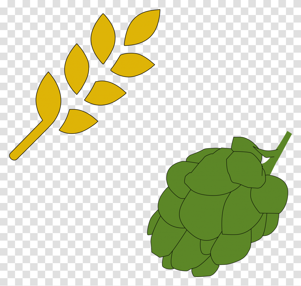 Vector Hops Hop Leave Vector Library Library Malte Clipart, Plant, Food, Green, Vegetable Transparent Png