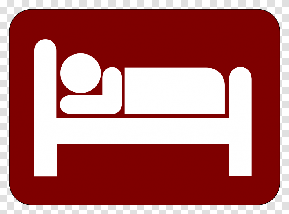 Vector Hotel Bed Icon, Logo, Trademark Transparent Png