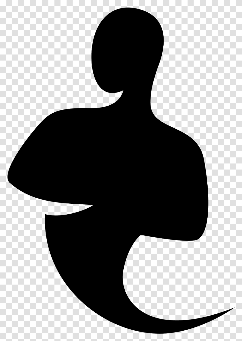Vector Human Icon Genie Black And White, Gray, World Of Warcraft Transparent Png