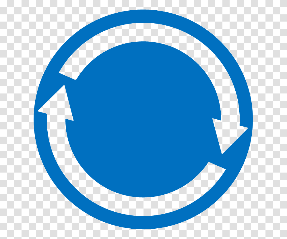 Vector Icon Of Two Arrows Going Around A Circle Arrow Going In A Circle, Logo, Trademark, Recycling Symbol Transparent Png