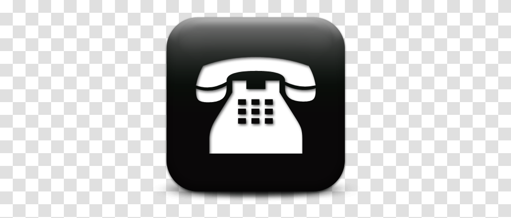 Vector Icon Phone Black And White Phone, Electronics, Dial Telephone, Mobile Phone, Cell Phone Transparent Png