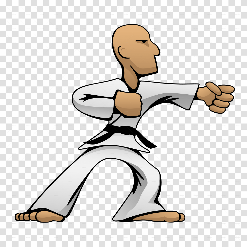 Vector Illustration Martial Art, Sport, Sports, Hand, Working Out Transparent Png