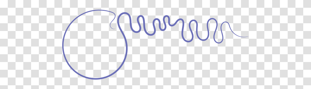 Vector Illustration Of Abstract Blue Line Curve Circle, Spoke, Alphabet, Plot Transparent Png