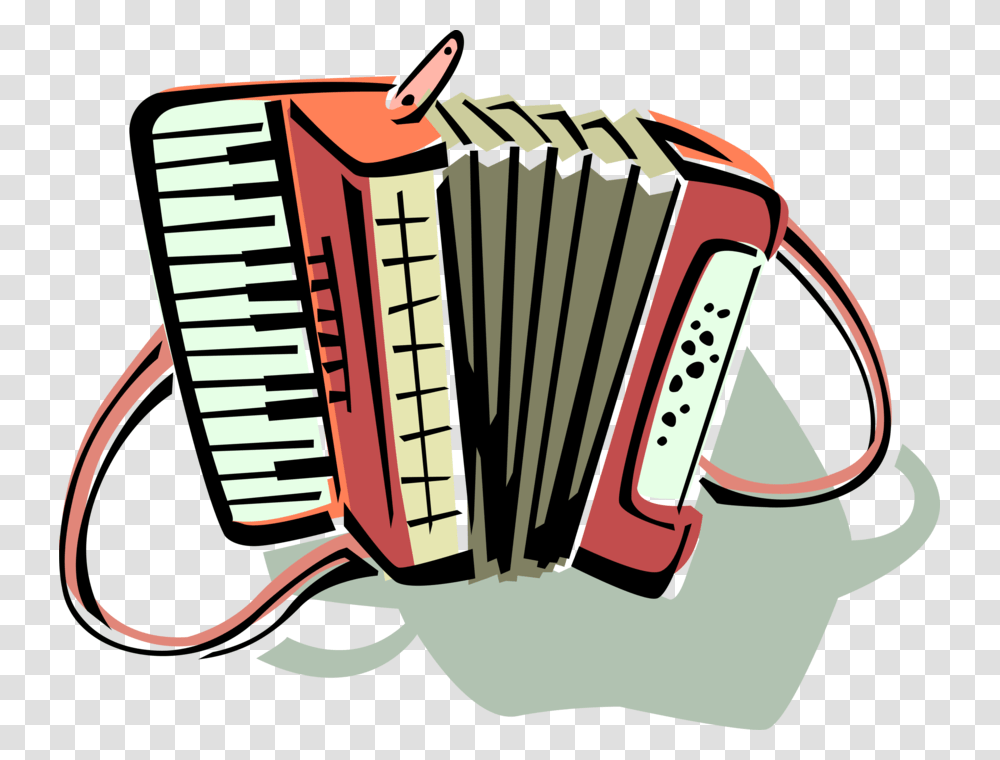 Vector Illustration Of Accordion Bellows Driven Musical Caprice Musette Valse, Musical Instrument, Dynamite, Bomb, Weapon Transparent Png