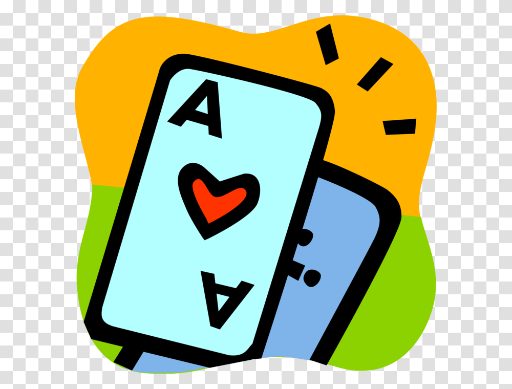 Vector Illustration Of Ace Of Hearts Casino And Gambling, Gas Pump, Machine Transparent Png
