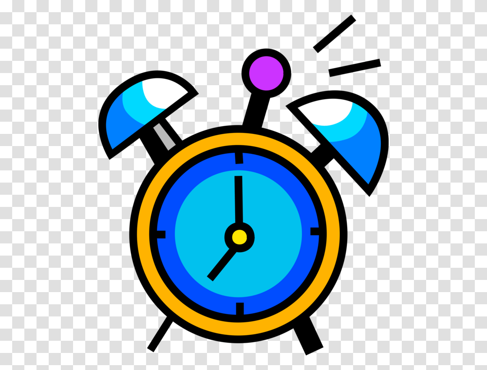 Vector Illustration Of Alarm Clock Ringing Its Morning Alarm Clock Illustration, Analog Clock, Stopwatch Transparent Png