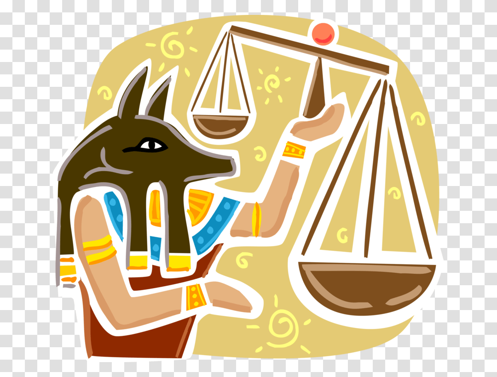 Vector Illustration Of Ancient Egypt Anubis Canid Golden, Transportation, Vehicle, Glass Transparent Png