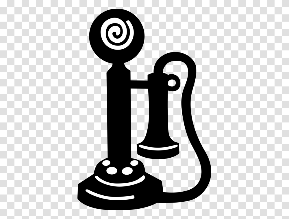 Vector Illustration Of Antique Telecommunications Device Early Telephone, Face, Alphabet Transparent Png