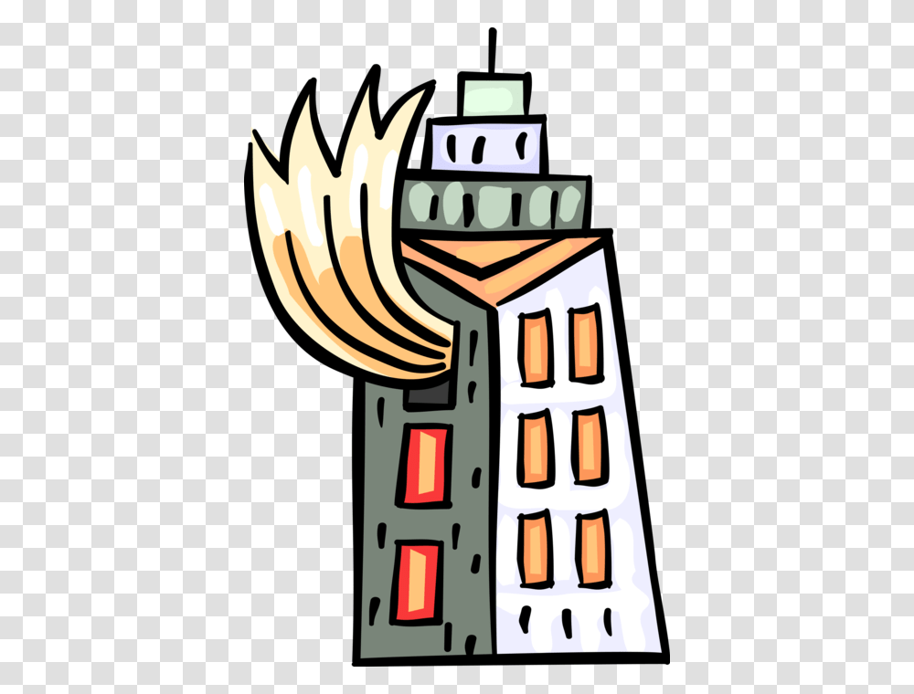 Vector Illustration Of Blazing Inferno Fire Disaster, Electrical Device, Hook, Poster, Advertisement Transparent Png