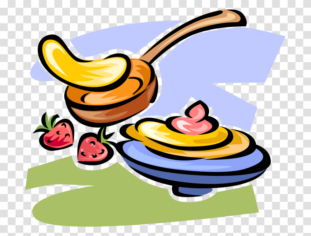 Vector Illustration Of Breakfast Pancakes Or Flapjacks, Plant, Food, Fruit Transparent Png
