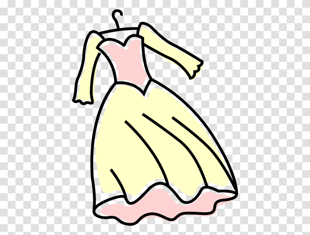 Vector Illustration Of Bride S Wedding Dress Or Gown, Hand, Fist, Handshake, Holding Hands Transparent Png