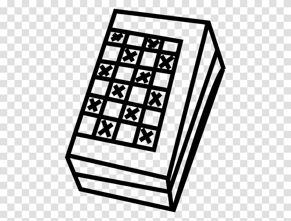 Vector Illustration Of Checkers Or Draughts Strategy, Gray, World Of Warcraft Transparent Png