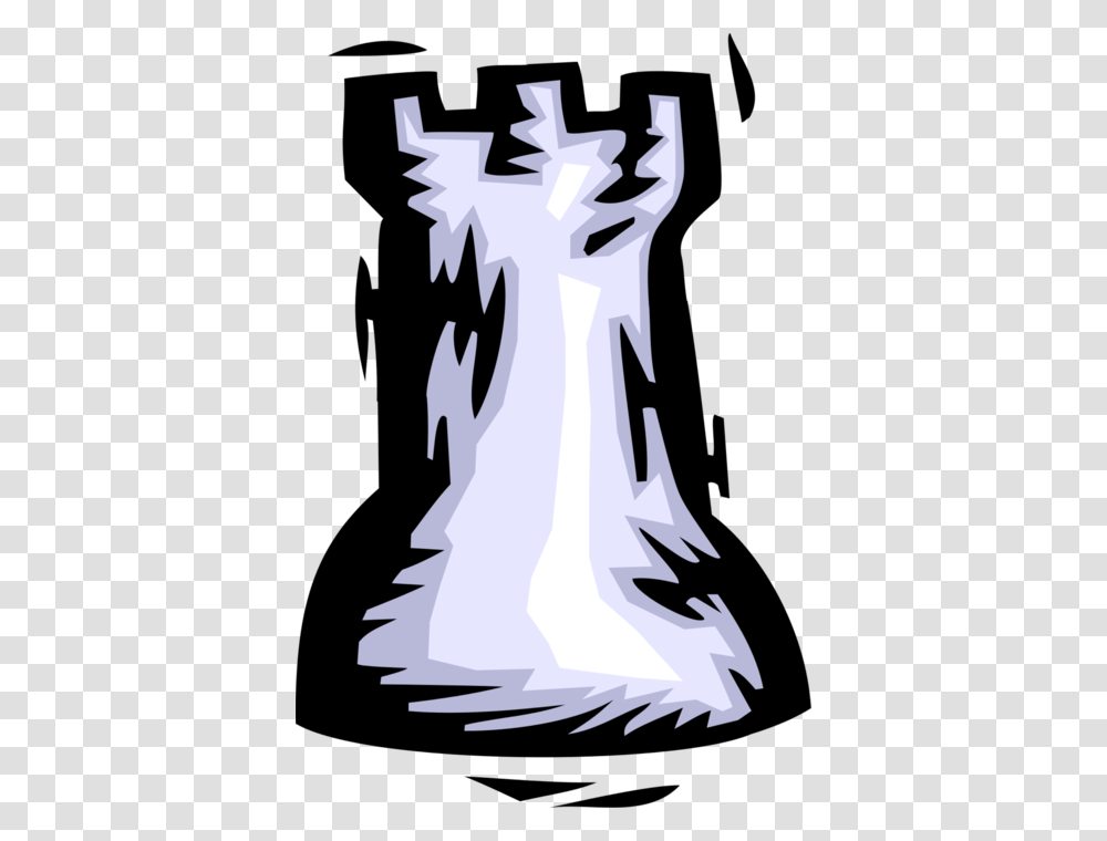 Vector Illustration Of Chess Piece Fortified European, Poster, Advertisement Transparent Png