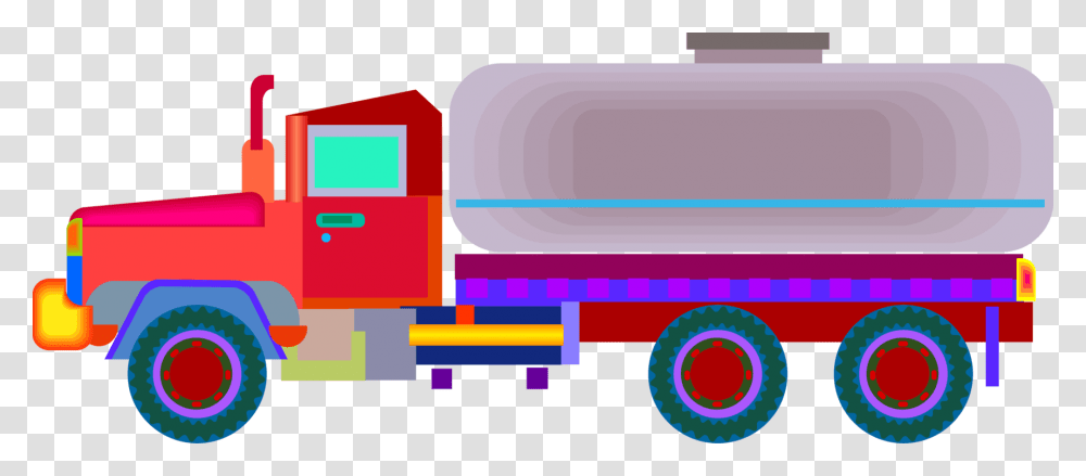 Vector Illustration Of Commercial Shipping And Delivery Truck Activity, Fire Truck, Vehicle, Transportation, Toy Transparent Png