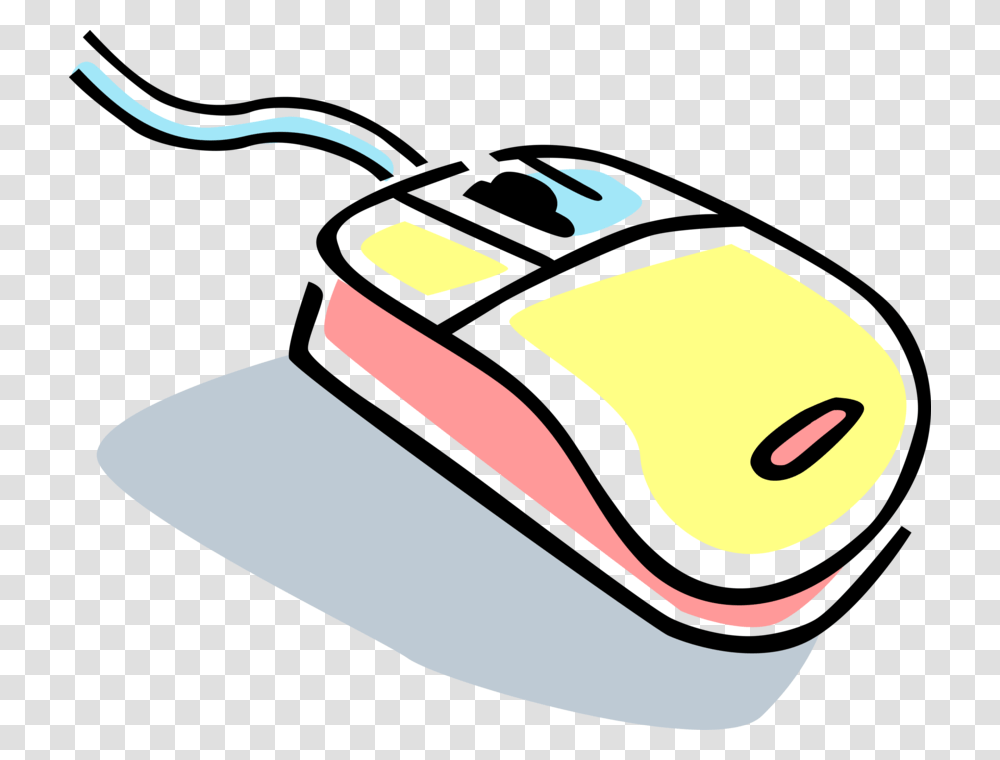 Vector Illustration Of Computer Mouse Pointing Device, Hammer, Tool, Electronics, Clothes Iron Transparent Png