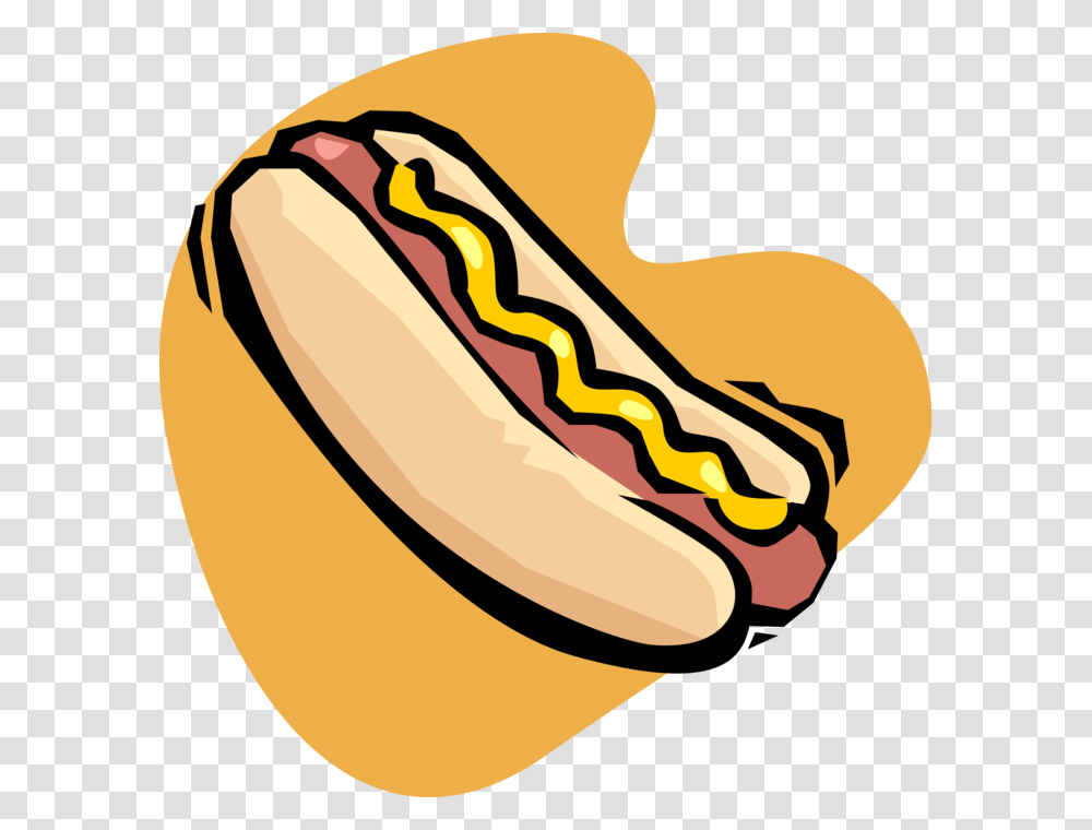 Vector Illustration Of Cooked Hot Dog Or Hotdog Frankfurter Hot Dog Vector, Food, Banana, Fruit, Plant Transparent Png