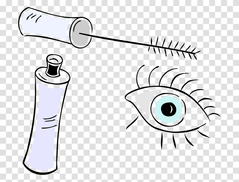 Vector Illustration Of Cosmetic Beauty Product Mascara, Beverage, Alcohol Transparent Png